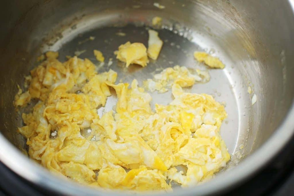 scrambled eggs in the instant pot