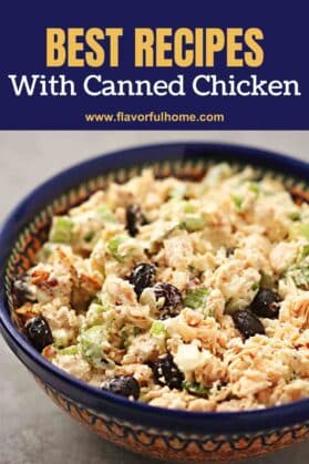 30 Canned Chicken Recipes That Your Family Will Love!